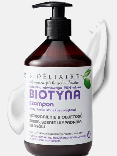 Bioélixire Essential Szampon wzmacniający z biotyną 500 ml