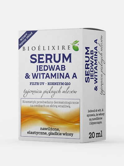 Bioelixire Silicone Serum Silk + Vitamin A + Coenzyme Q10 + UV Filter 20 ml